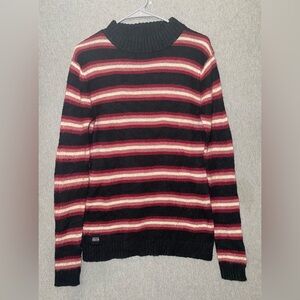 FLAWED Native Youth Men's Small Striped Pullover Saknam Sweater